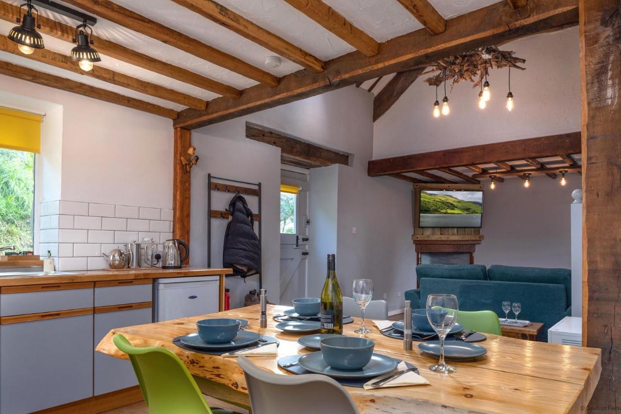 Bryn-crugThe Barn At Geufron Farm - Dog Friendly - Nr Tywyn别墅 外观 照片